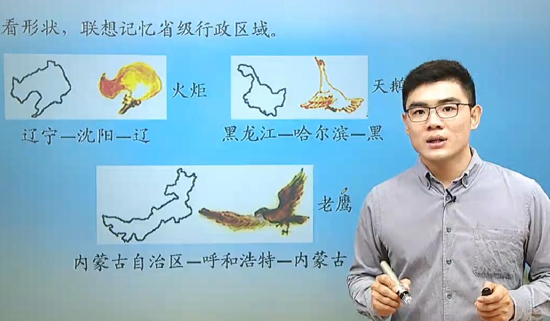 2019-2020年度初二地理同步提高上学期课程(人教版)